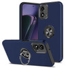 Military Grade 360 Rotating Ring Grip Hybrid Case for Motorola Moto G Stylus 5G 2024 - Blue