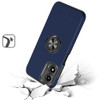 Military Grade 360 Rotating Ring Grip Hybrid Case for Motorola Moto G Stylus 5G 2024 - Blue