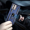 Military Grade Hybrid Case with Ring Grip for Motorola Moto G Stylus 5G 2024 - Blue