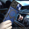 Superior Series Hybrid Case with MagSafe Ring Stand and Camera Lens Cover for iPhone 16 Pro - Blue