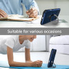 Hybrid Armor Case with MagSafe Ring Stand for iPhone 16 Pro - Blue