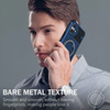 Hybrid Armor Case with MagSafe Ring Stand for iPhone 16 - Blue