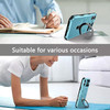 Hybrid Armor Case with MagSafe Ring Stand for iPhone 16 Plus - Sky Blue