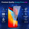 Edge-to-Edge Full Coverage HD Tempered Glass Screen Protector for iPhone 16 Pro Max