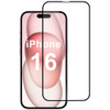 Edge-to-Edge Full Coverage HD Tempered Glass Screen Protector for iPhone 16