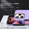 360 Rotating Ring Grip Hybrid Case for iPhone 16 Pro Max - Purple