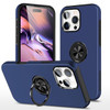 360 Rotating Ring Grip Hybrid Case for iPhone 16 Pro - Blue