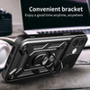 Superior Series Hybrid Case with Ring Grip and Camera Lens Cover for iPhone 16 - Black