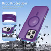 Shade Series Hybrid Case with MagSafe for iPhone 16 Pro - Purple