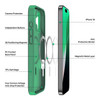 Shade Series Hybrid Case with MagSafe for iPhone 16 Plus - Green