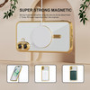 Electroplated Clear MagSafe Case with Camera Lens Protector for iPhone 16 - Gold
