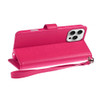 Extra Series Essential Leather Wallet Stand Case for iPhone 16 Pro Max - Pink