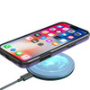 MagSafe Compatible Hybrid Case with Camera Ring Stand for iPhone 16 - Purple