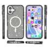 Crystal Glitter Fusion Case with MagSafe for iPhone 16 - Smoke