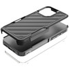Military Grade Noble Hybrid Armor Case for iPhone 16 Pro - Black Grey