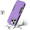Military Grade Noble Hybrid Armor Case for iPhone 16 Pro - Purple