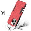 Military Grade Noble Hybrid Armor Case for iPhone 16 Pro - Red