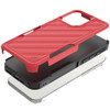 Military Grade Noble Hybrid Armor Case for iPhone 16 Pro - Red