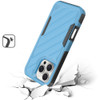 Military Grade Noble Hybrid Armor Case for iPhone 16 Pro - Sky Blue