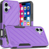 Military Grade Noble Hybrid Armor Case for iPhone 16 - Purple