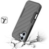 Military Grade Noble Hybrid Armor Case for iPhone 16 - Grey