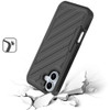 Military Grade Noble Hybrid Armor Case for iPhone 16 Plus - Black
