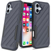 Military Grade Noble Hybrid Armor Case for iPhone 16 Plus - Blue