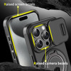 Dual Layer MagSafe Case with Rotating Stand and Privacy Camera Cover for iPhone 16
