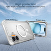 Vivid Hybrid Case with MagSafe for iPhone 16 - Clear