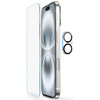 Tempered Glass Screen Protector + Camera Lens Protector for iPhone 16 Plus