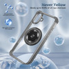 Vivid Hybrid MagSafe Case with Rotating Ring Stand for iPhone 16 Plus - Smoke