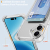 Vivid Hybrid Case with Card Slot for iPhone 16 Plus - Clear