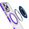 Clarity Collection MagSafe Case with Camera Ring Stand for iPhone 16 Pro Max - Purple