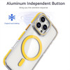 Clarity Collection MagSafe Case with Camera Ring Stand for iPhone 16 Pro Max - Yellow