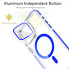 Clarity Collection MagSafe Case with Camera Ring Stand for iPhone 16 - Blue