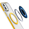 Clarity Collection MagSafe Case with Camera Ring Stand for iPhone 16 - Yellow