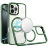 Perfect Crystal Clear MagSafe Case for iPhone 16 Pro Max - Green