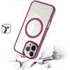Perfect Crystal Clear MagSafe Case for iPhone 16 Pro - Burgundy