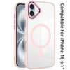 Perfect Crystal Clear MagSafe Case for iPhone 16 - Pink