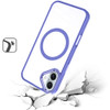 Perfect Crystal Clear MagSafe Case for iPhone 16 - Purple