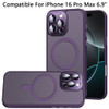 Shade Series MagSafe Case with Camera Lens Protector for iPhone 16 Pro Max - Purple