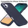 Shade Series Hybrid Case for iPhone 16 Plus - Blue