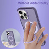Shade Series MagSafe Case with Kickstand Ring Holder for iPhone 16 Pro - Purple