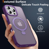 Shade Series MagSafe Case with Kickstand Ring Holder for iPhone 16 Pro - Purple