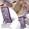 Shade Series MagSafe Case with Kickstand Ring Holder for iPhone 16 - Purple