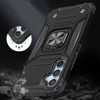 Military Grade Robust Series Hybrid Case with Ring Grip for Samsung Galaxy S24 FE - Black