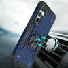 Military Grade Robust Series Hybrid Case with Ring Grip for Samsung Galaxy S24 FE - Blue