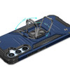 Military Grade Robust Series Hybrid Case with Ring Grip for Samsung Galaxy S24 FE - Blue