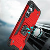 Military Grade Robust Series Hybrid Case with Ring Grip for Samsung Galaxy S24 FE - Red
