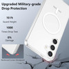 Tough Shield Clear Case with MagSafe Magnetic Ring for Samsung Galaxy S24 FE